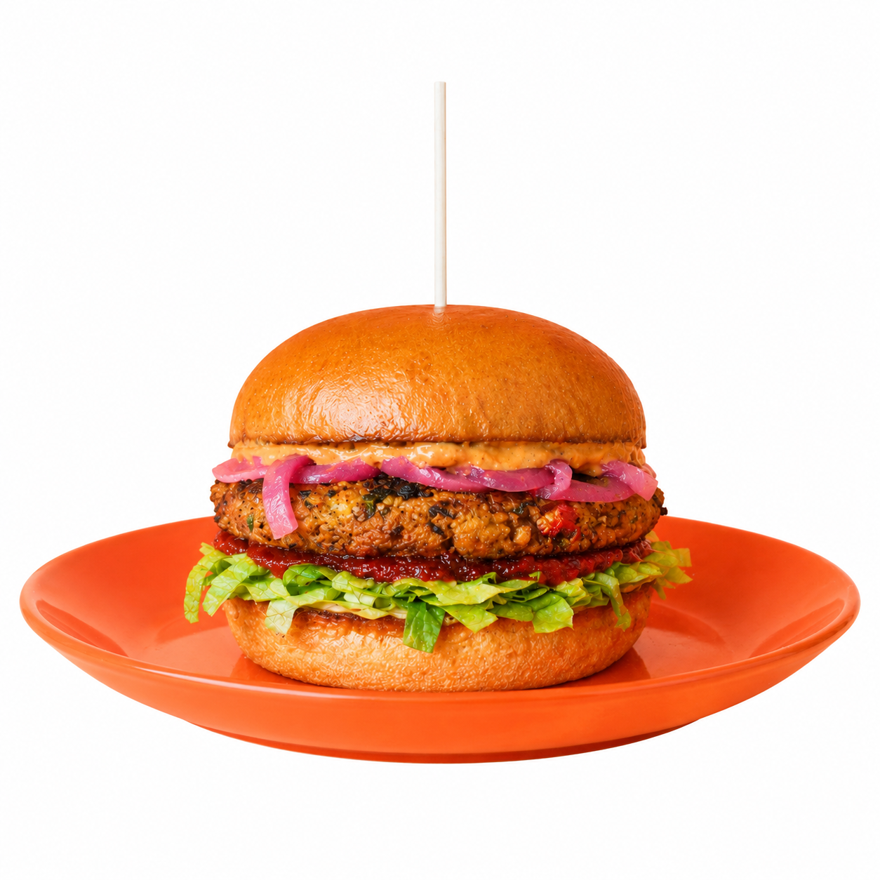 The Dancer burger from Community Burgers restaurant in Napier, NZ